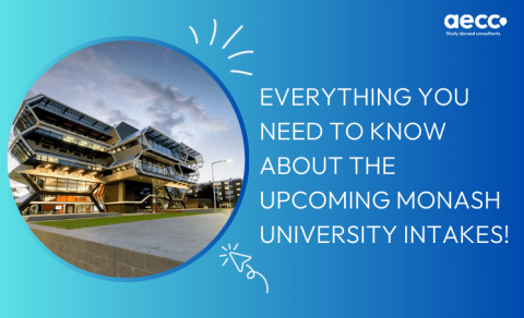 Hot topic alert! Here’s everything you need to know about the upcoming Monash University intakes!