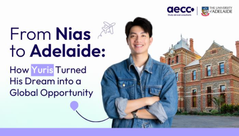 From Nias to Adelaide: How Yuris Turned His Dream into a Global Opportunity